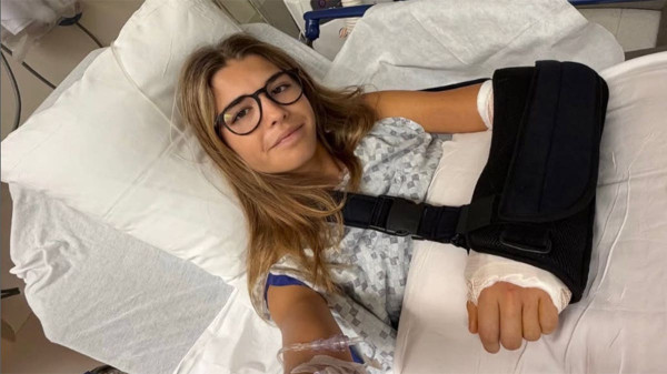 Trump&rsquo;s 19-year-old granddaughter pictured in hospital following medical procedure